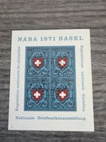 Briefmarken NABA 1971 Basel 4er Block mit 50 Rp
