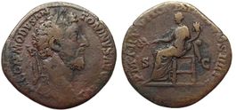 COMMODUS bronze Sesterz