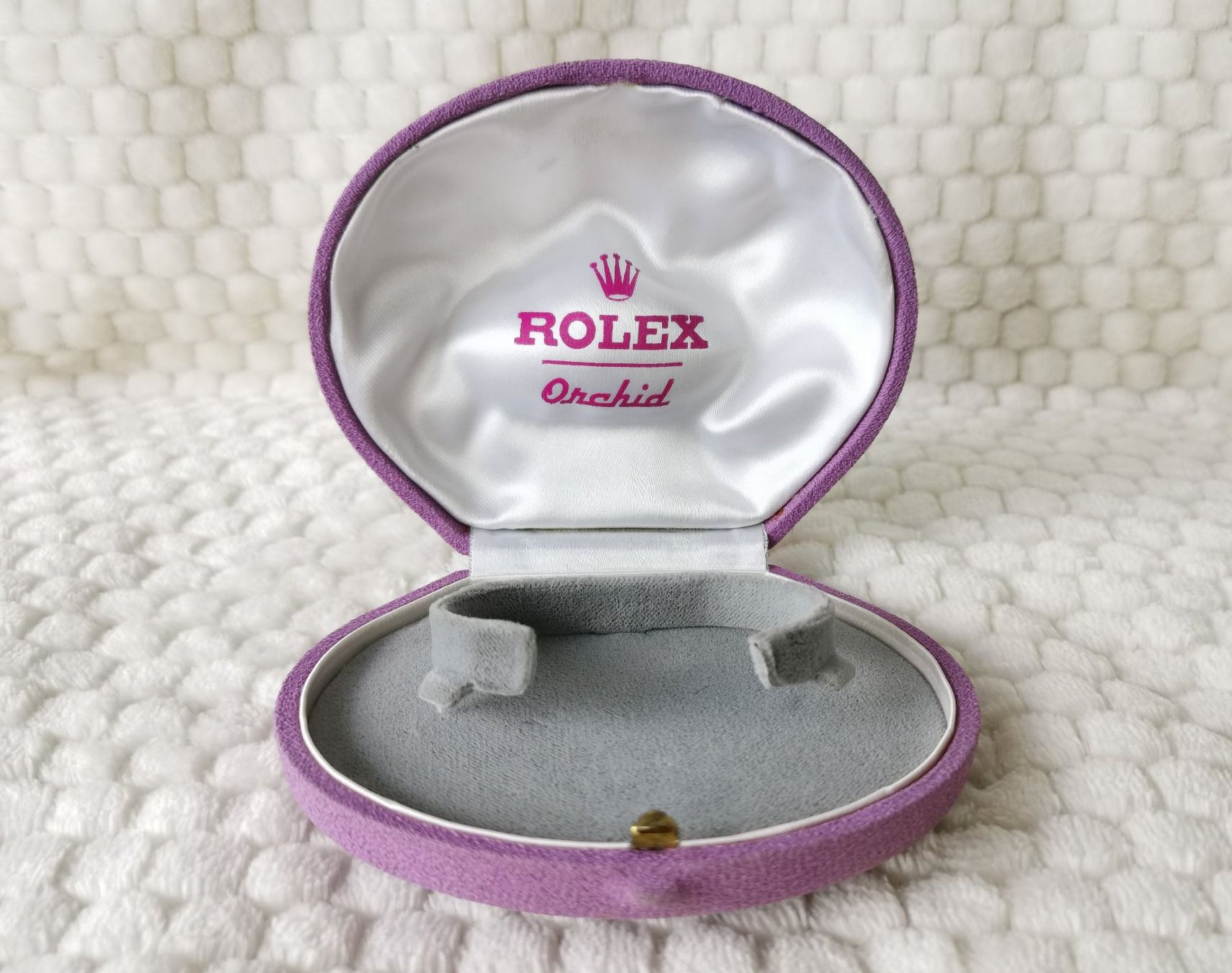 Scatole porta orologi: Original Rolex Orchid Muschel Box – Nuovo (secondo la descrizione) da Nottwil venduto da Kaufen003