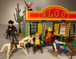 Playmobil Western Saloon mit Zubehör, Vintage-Rarität