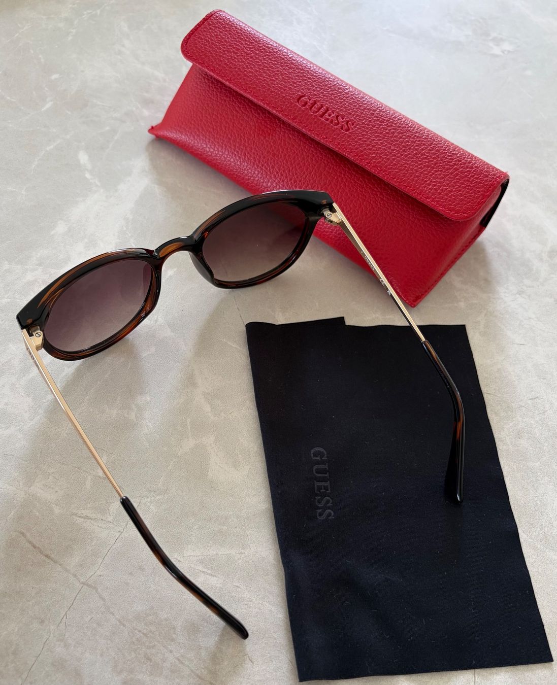 Guess Occhiali & Lenti: GUESS Sonnenbrille mit Etui/Tuch – Nuovo (secondo la descrizione) da Degersheim venduto da Starkigel 8