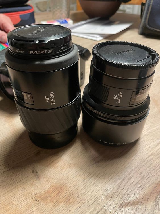 Appareil photo Minolta dynax 300si avec objectif zoom 35-70 mm et étui - Photo, audio & vidéo