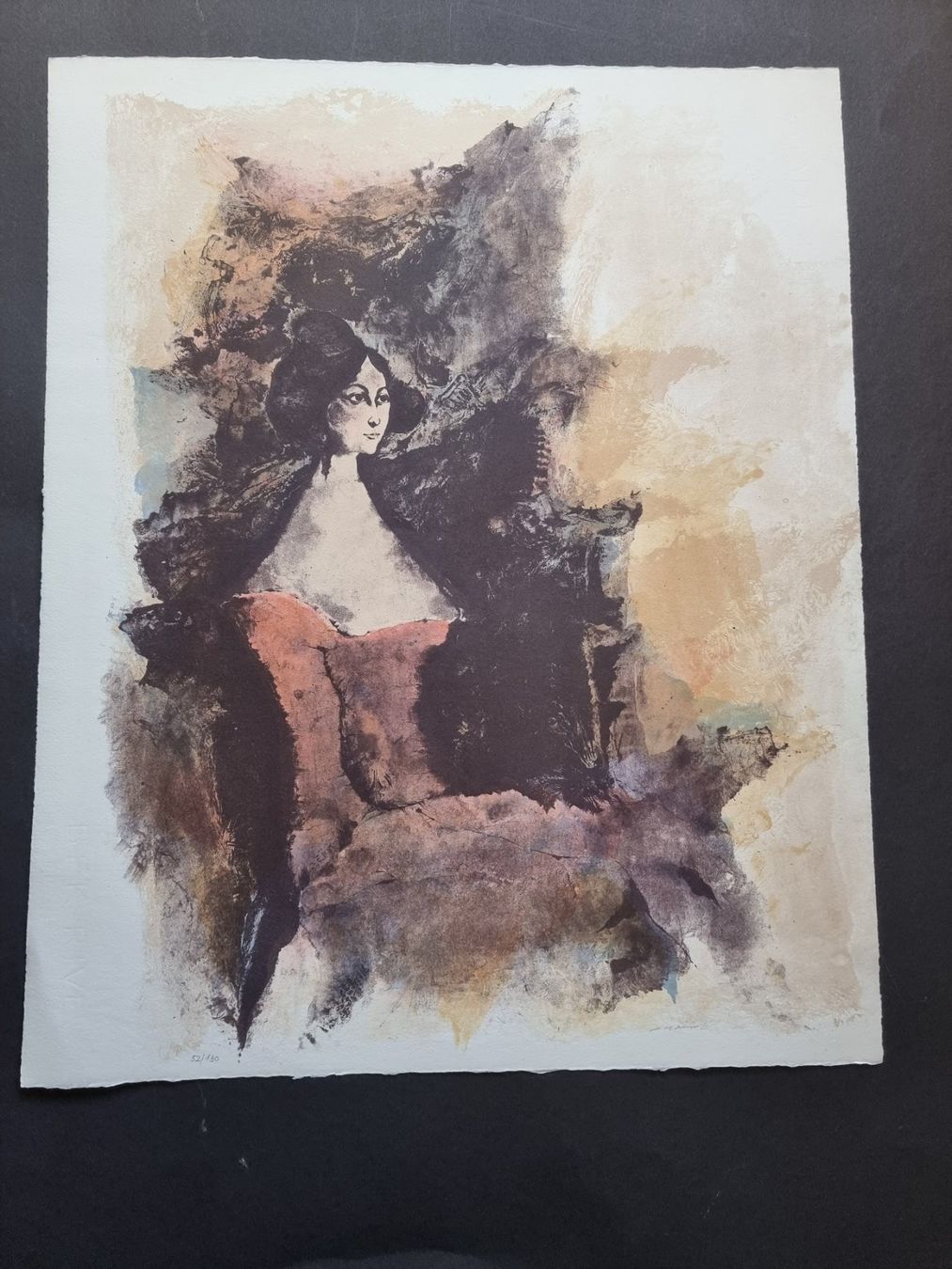Grafiken & Lithographien: MICHELE MAINOLI LITHOGRAPHIE SIGNIERT NUMMERIERT – Gebraucht aus Gersau von kunst-online