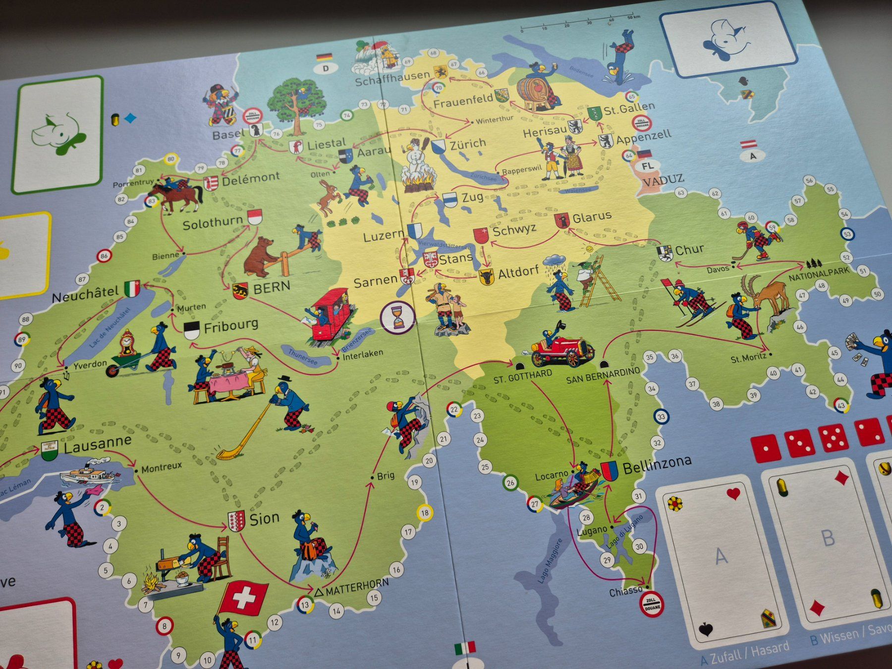 Giochi: GLOBI - Globis Jass Abenteuer    Brettspiel – Usato da Niederweningen venduto da Obson 1