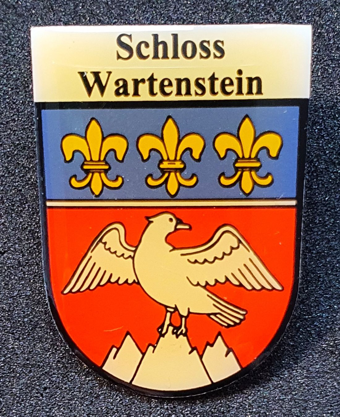Placchette & Badge: T814 - Pin Wappen Schloss Wartenstein – Usato da Reinach BL venduto da Boston-Verkauf