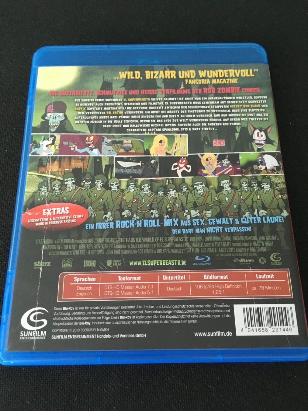 Tutti i DVDs: El Superbeasto [Blu-ray] – Usato da St.Gallen venduto da MedienJoe 1