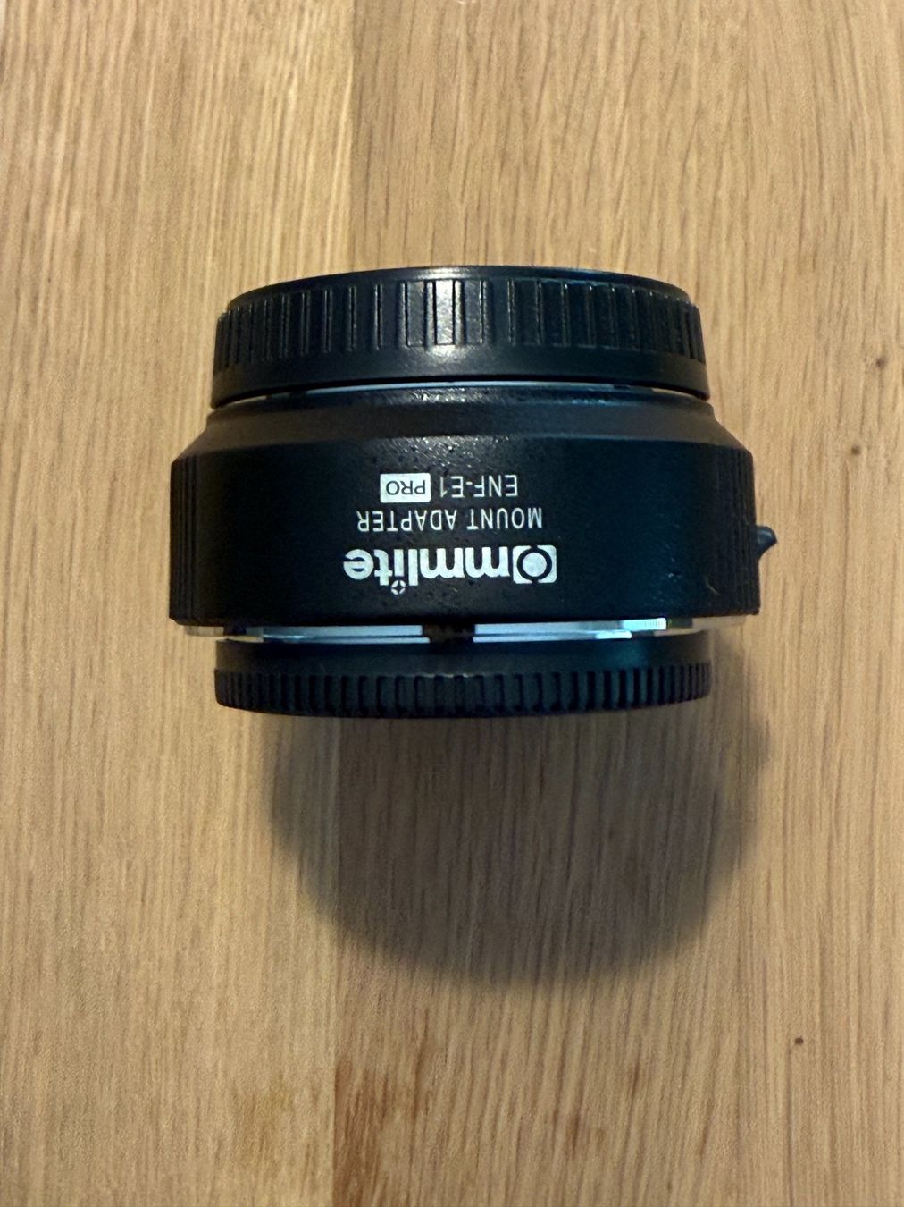 Adattatori foto: Commlite CM-ENF-E1 PRO Adapter Nikon F auf Sony E – Usato da Herznach venduto da baumileo 1
