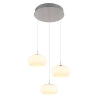 LED Pendelleuchte, Glas, 150 cm Höhe