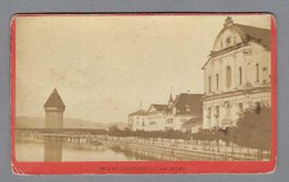 LUZERN, ALTE FOTO (10 x 6), F. CHARNAUX GENÈVE