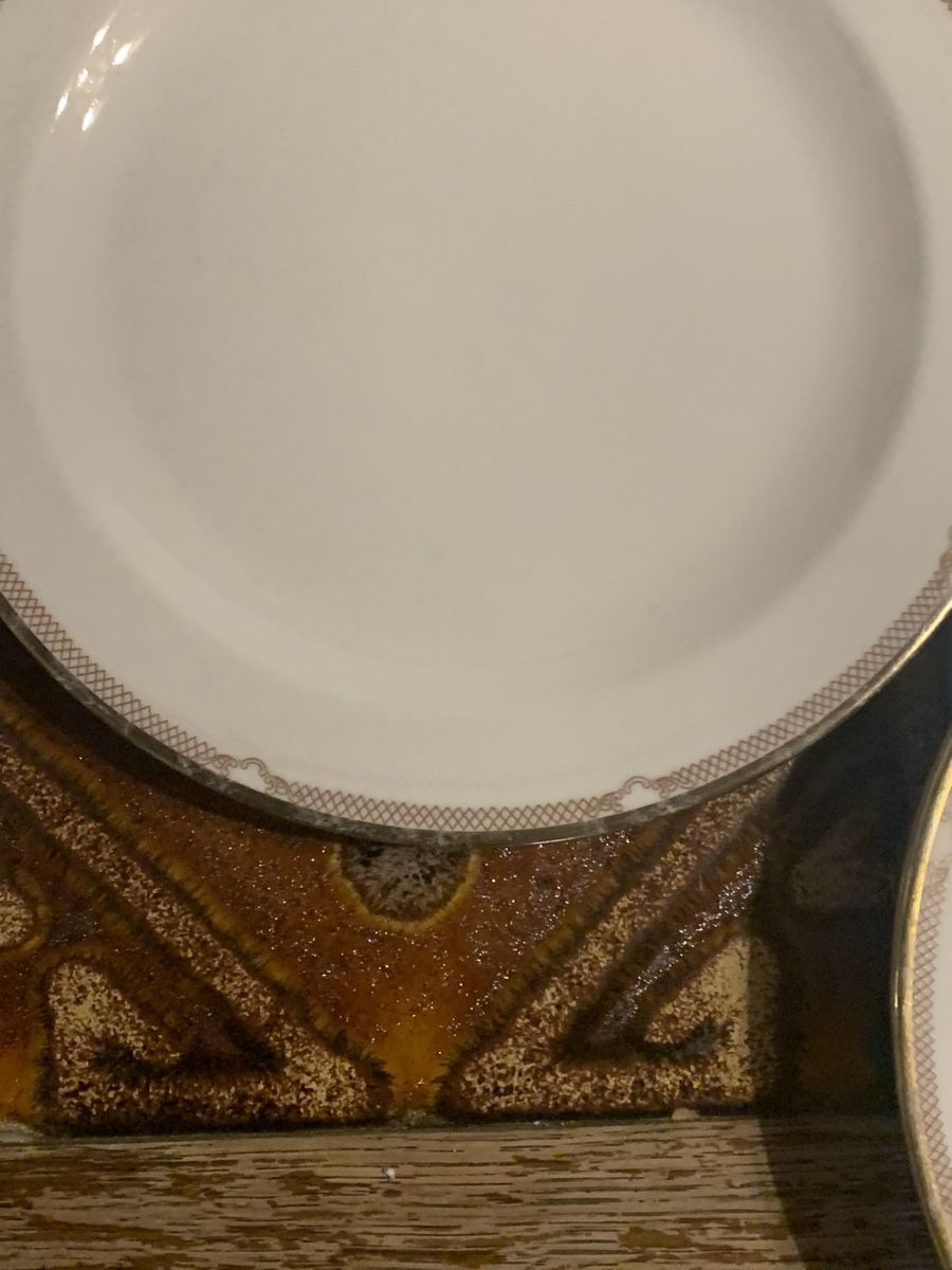 Teller: 6Stk. Langenthal Teller weiss mit Randdekor gebraucht – Gebraucht aus Bärschwil von Ranron1970 1