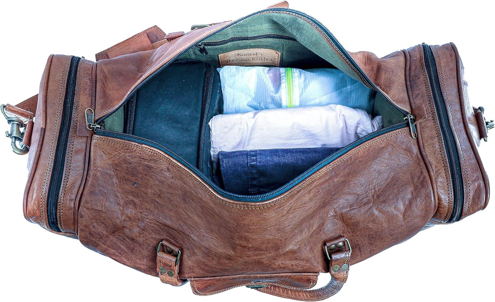 Borse: Echtleder Weekender - Reisetasche – Nuovo e nell'imballaggio originale da Lopagno venduto da CLep 4