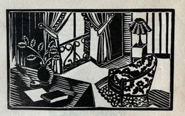 Orig. Holzschnitt von Jean Alexis Morin-Jean (1877-1940)