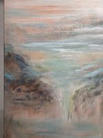 Alpin Landschaft in SALE -50%, Leinwand 50x70 cm, Unikat