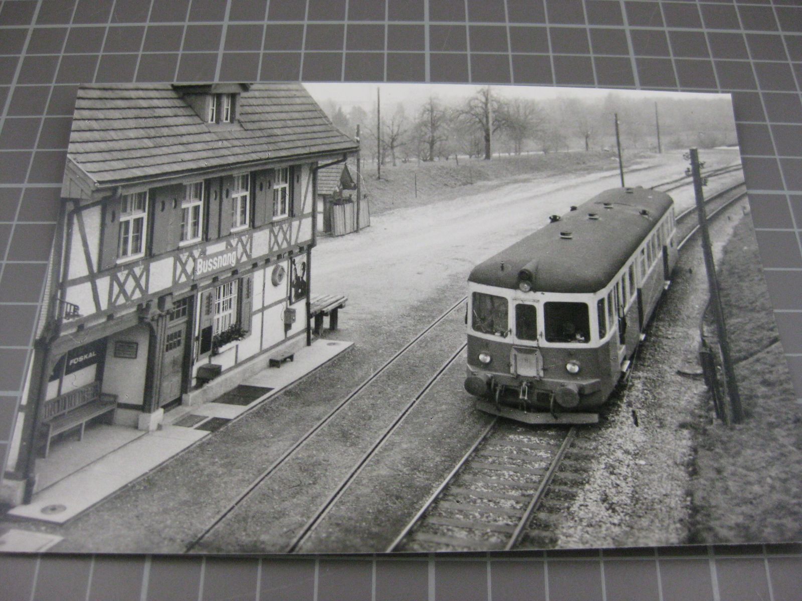 Cartoline postali: AK Bussnang Bahnhof mit Zug – Nuovo (secondo la descrizione) da Malters venduto da Marosko
