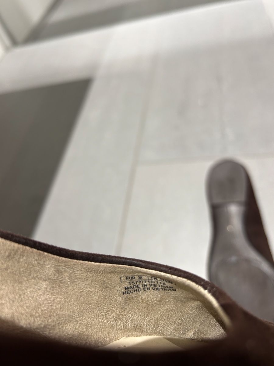 Zara Scarpe da donna: Spitzballerina Leder braun – Nuovo (secondo la descrizione) da Rütihof venduto da ALAFC 2