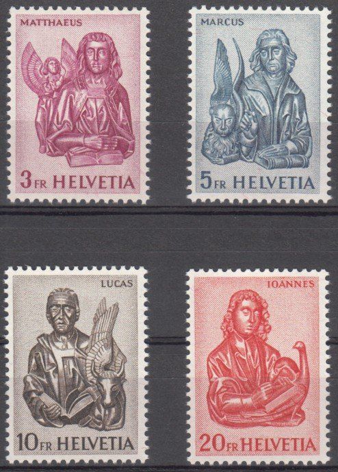 Tous les timbres: SBK 381 - 384 postfrisch – D'occasion à Bürglen TG par StampGraf