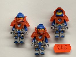 3 Stück Lego Ritter Figuren Knights Kingdom.