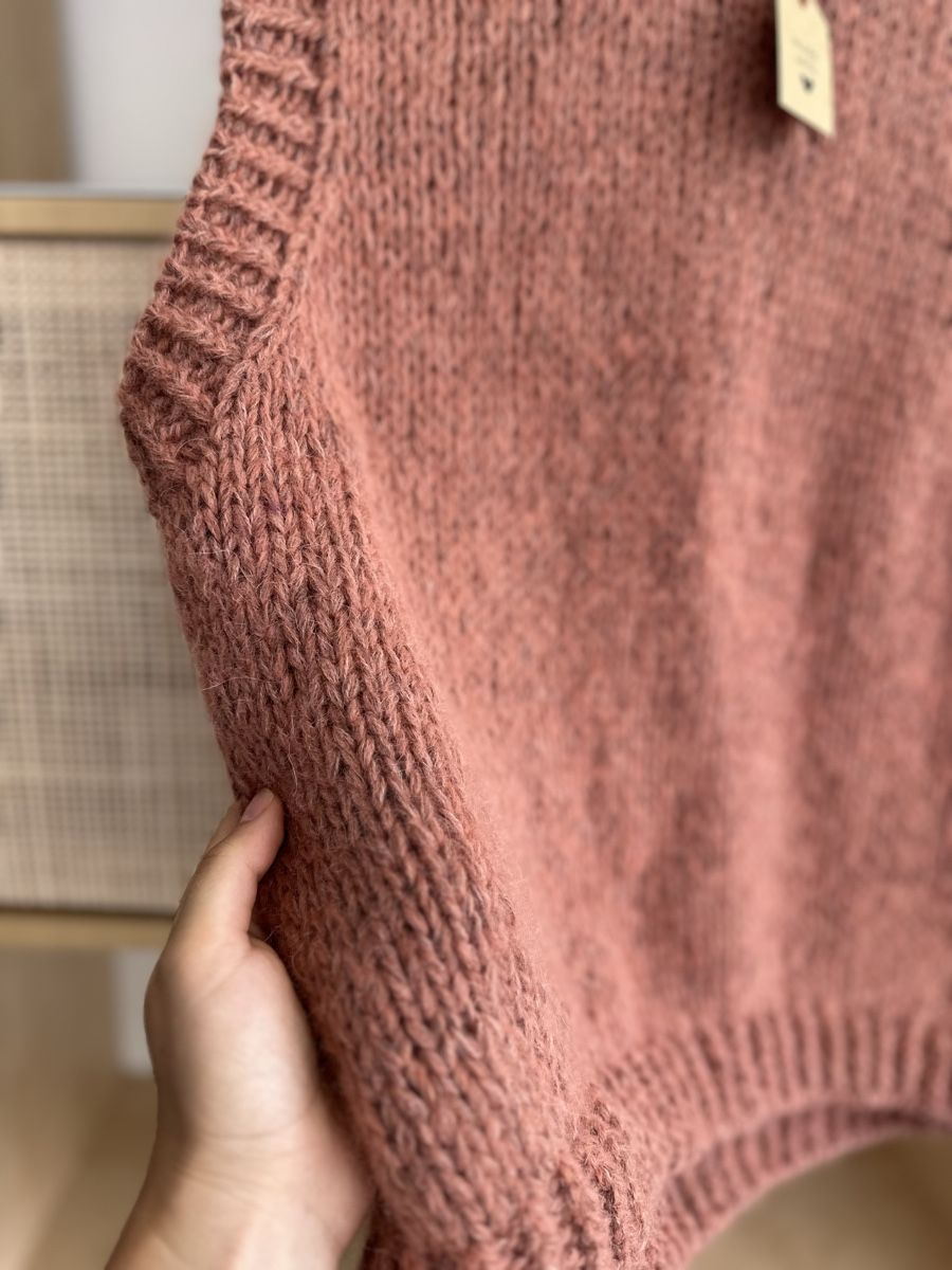Gilets: Handgestrickter Pullunder aus Baby Alpaca Wolle – Neuf (Voir description) à Ormalingen par nude.knits 2