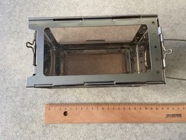 Taschen-Laterne / Armeelaterne faltbar  inkl Kerzenset