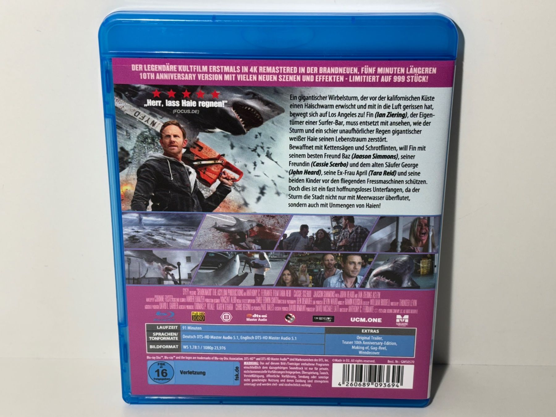 Tutti i DVDs: Sharknado 10th Anniversary Edition Blu Ray – Usato da Wilderswil venduto da Sstriker 1
