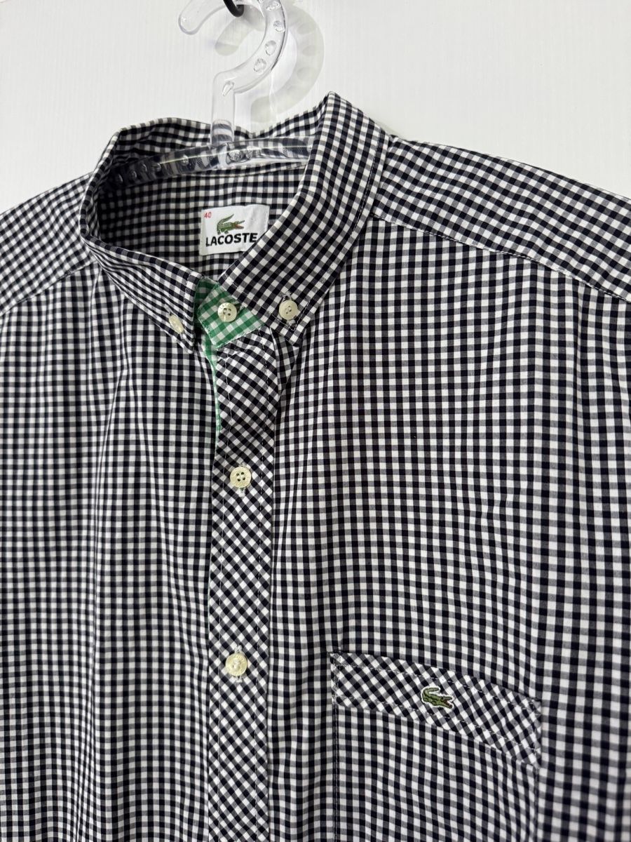 Lacoste Camicie: Lacoste Hemd Karo Grösse 40 oryginal, elegant – Nuovo (secondo la descrizione) da Wetzikon ZH venduto da Jan_wojt 1