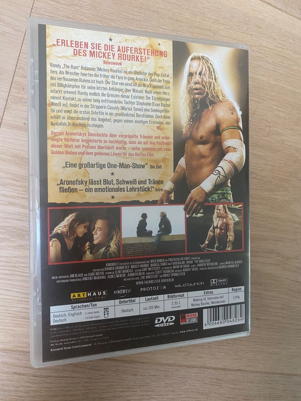 Tutti i DVDs: DVD The Wrestler – Usato da Winkel venduto da Schorley 1