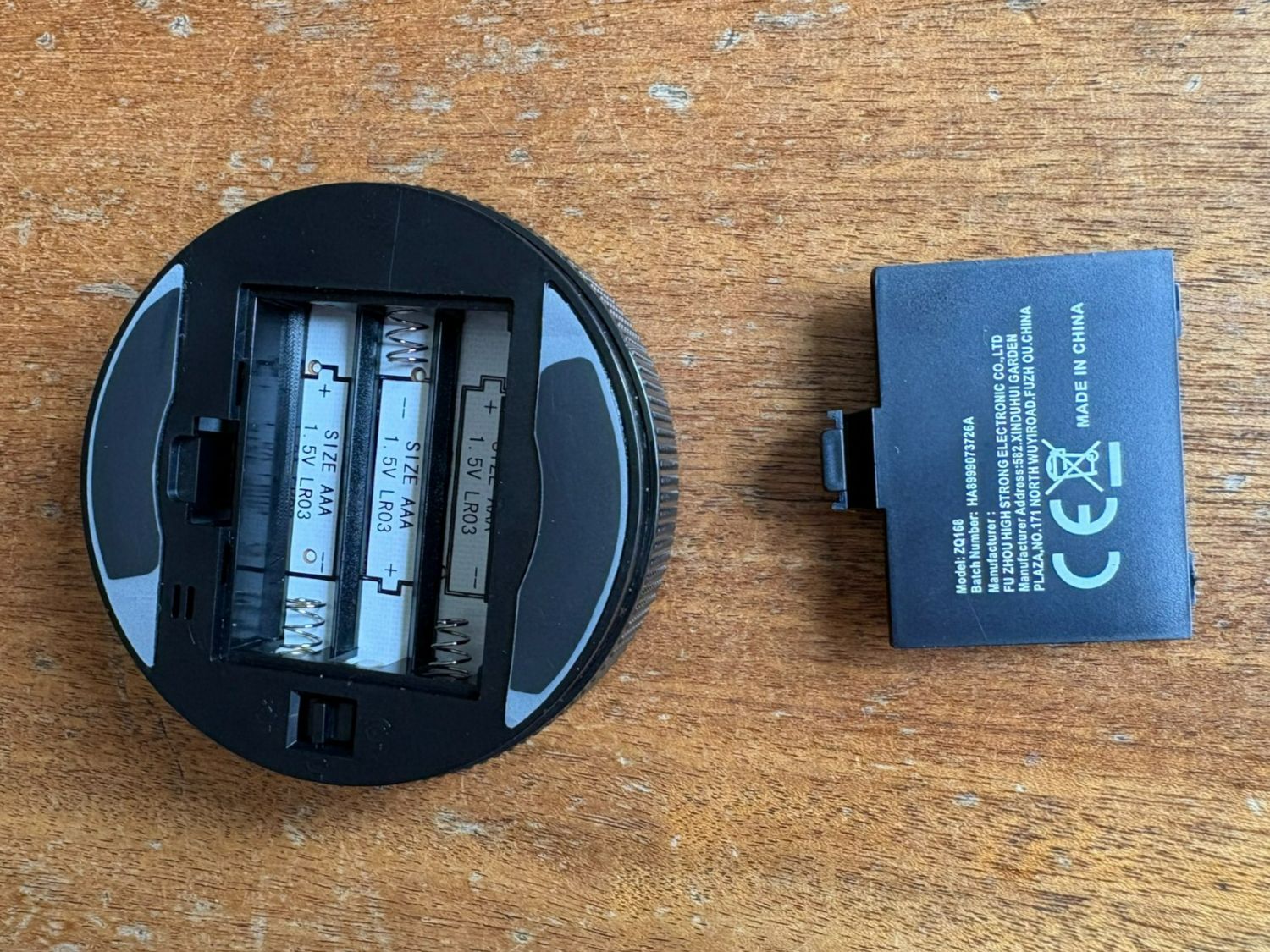 Sveglie: Digitaler-Timer rund schwarz NEU – Nuovo e nell'imballaggio originale da Widnau venduto da SIIVSIIV 2