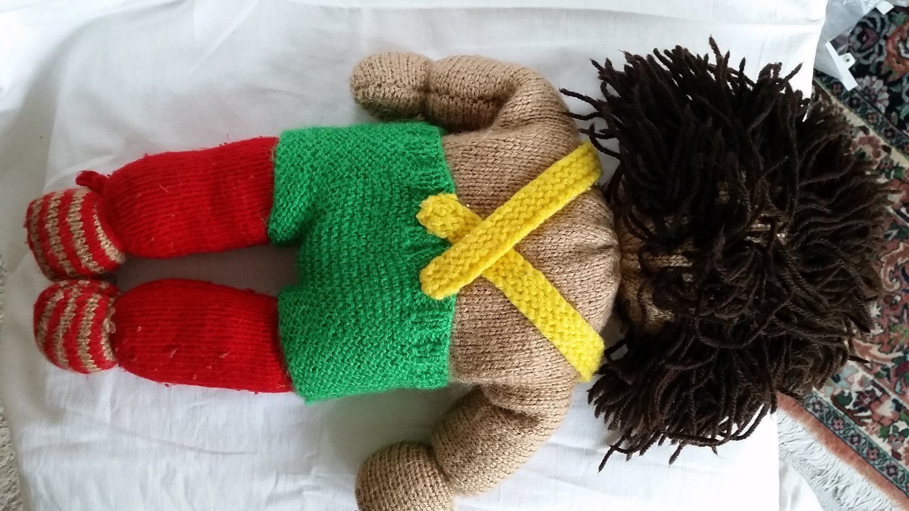 Bambole: Puppe hand-gestrickt, neuwertig – Usato da Herrliberg venduto da AlexandraBopp 2