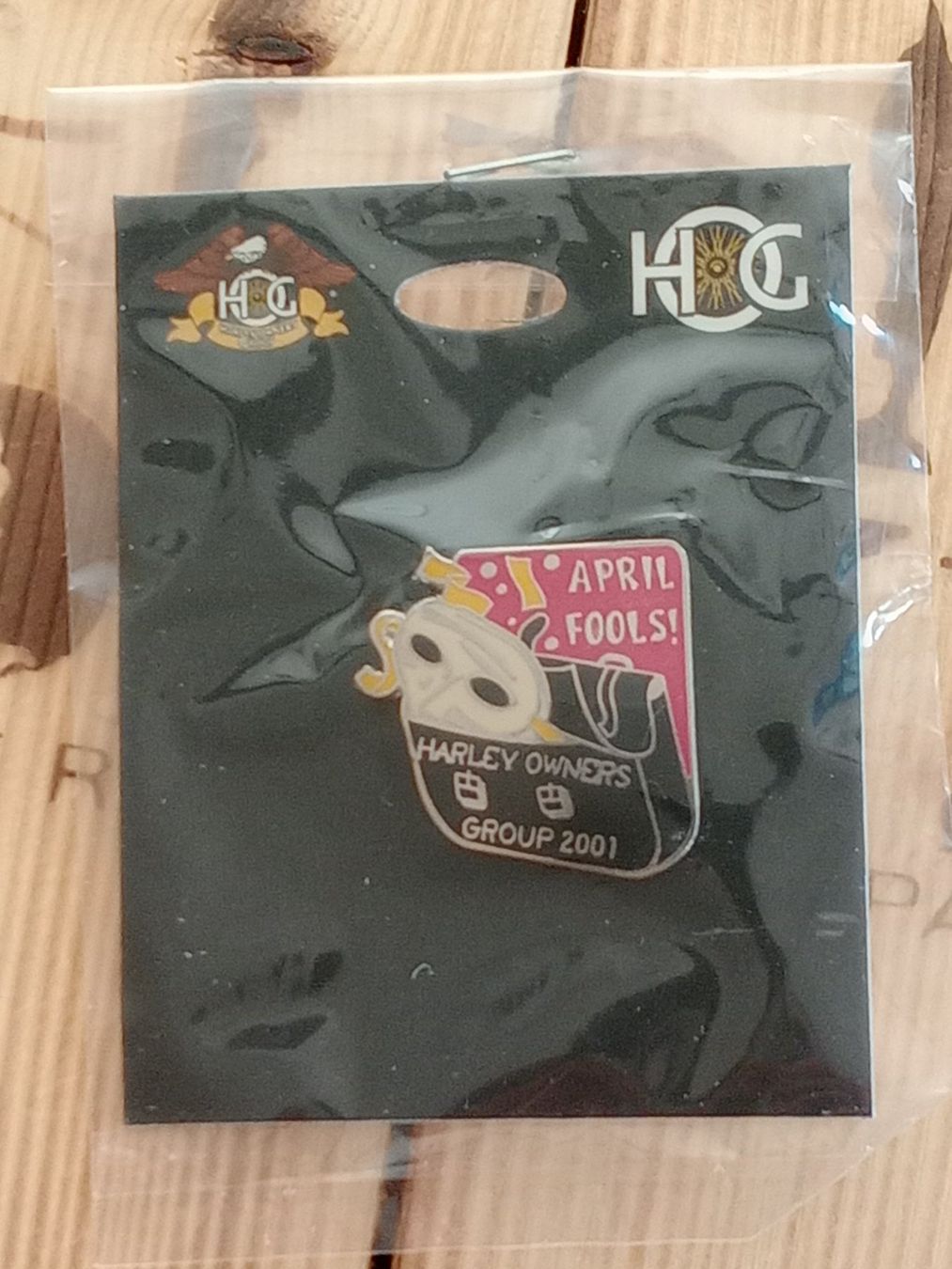 Harley Owners Group (HOG) Pin, April Fools' 2001, Selten! (Neuf avec ...
