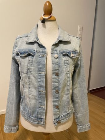 Jeansjacke Grösse 158 H&M Used Look neuwertig