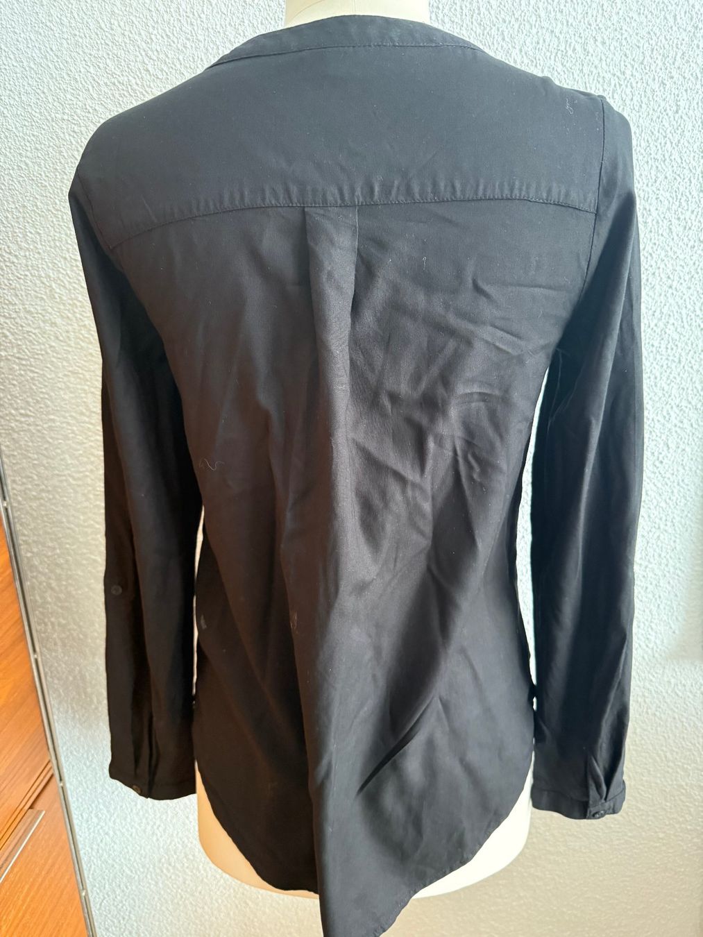 Camicette: Street One schwarze Bluse Gr. 34 Baumwolle – Nuovo (secondo la descrizione) da Kirchdorf AG venduto da coco123 4