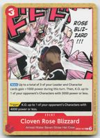 One Piece Cloven Rose Blizzard EB02-007 C