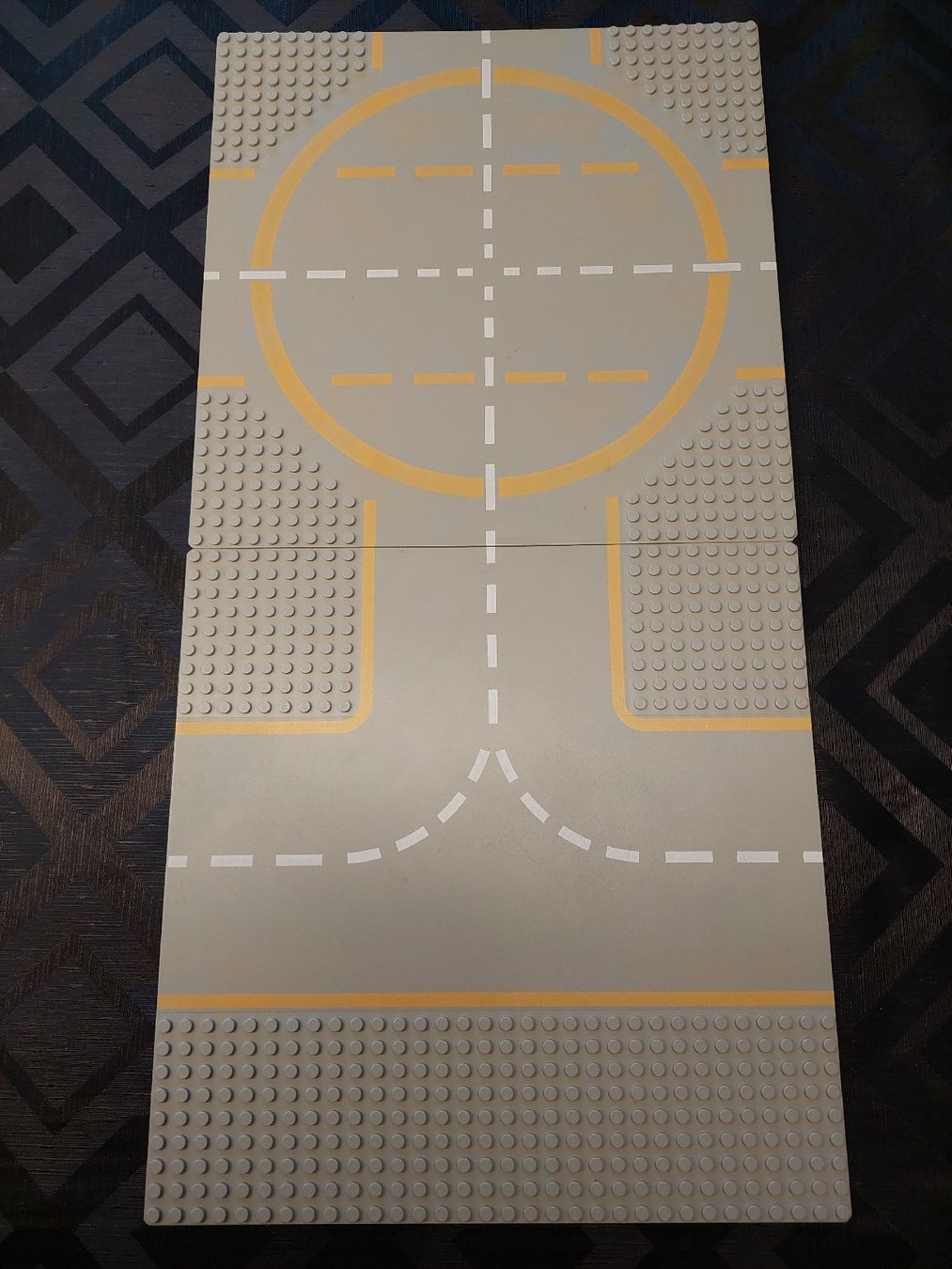 Lego Giocattoli:  2 Lego Flugplatzplatten, Landing Pad, Space- Platten – Usato da Zetzwil venduto da sti_x9xf
