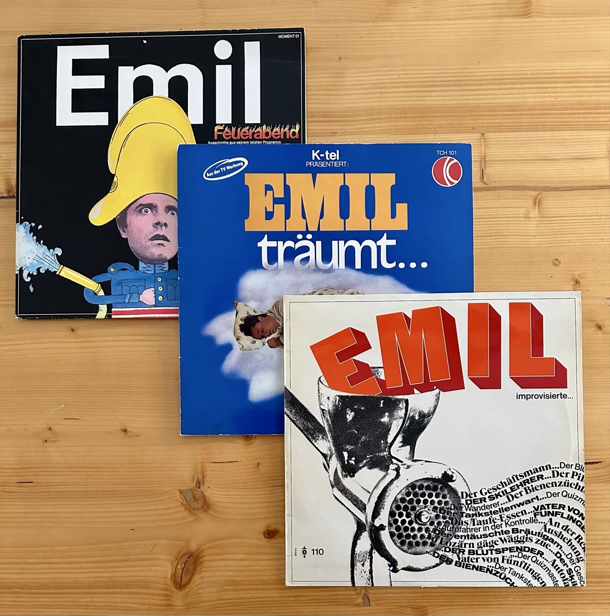 Dischi in vinile: EMIL, Cabaret Rotstift, Berner Troubadours Schallplatten LP – Usato da Zuzwil BE venduto da BulkBox 1