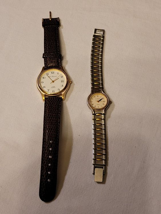 Montre Bracelet Vintage Dorée Steltman Pour Femme - Mouvement Quartz - Occasion En Bon état