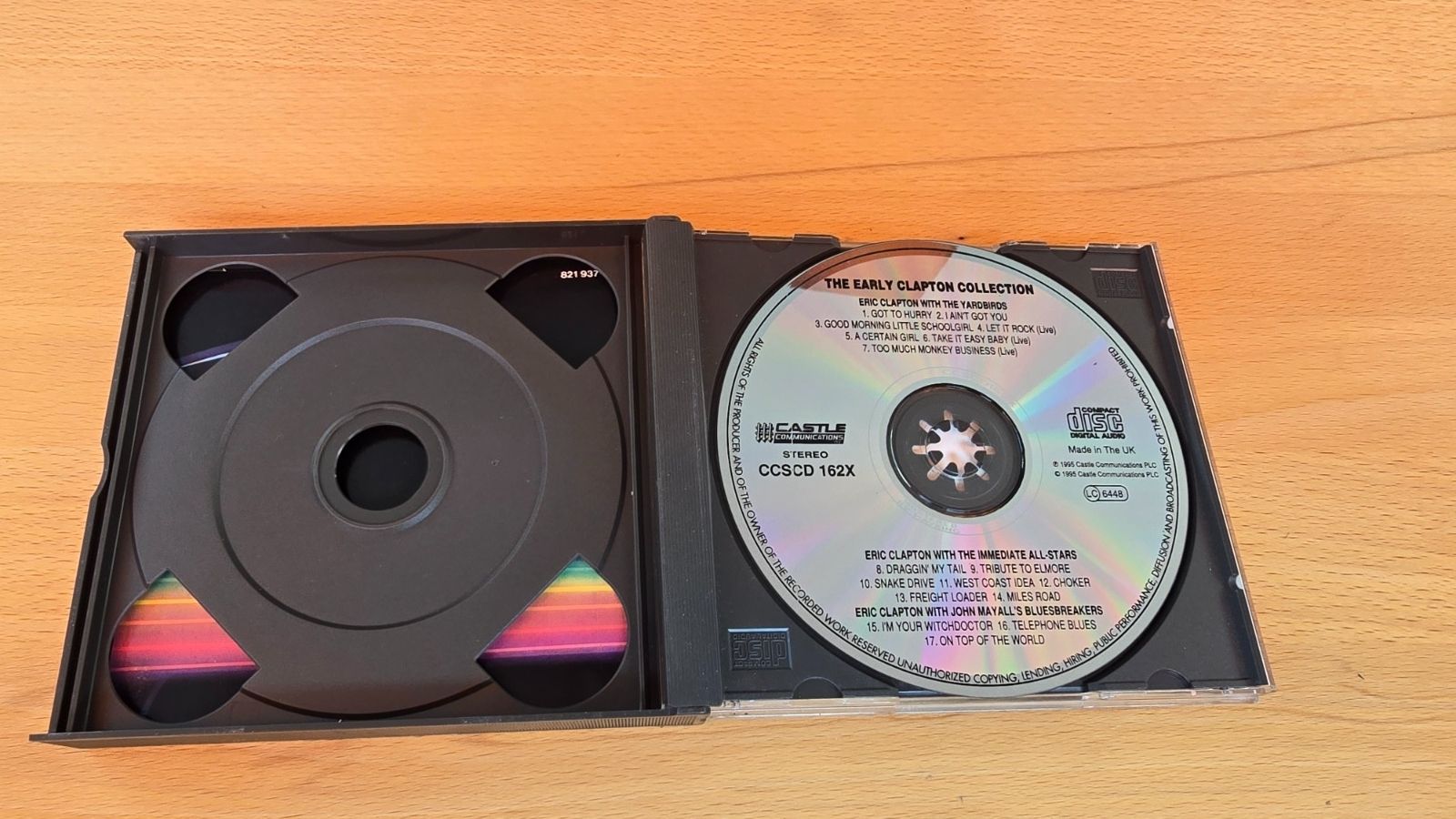 CDs: Eric Clapton Backtrackin' CD guter Zustand – Gebraucht aus Winznau von banditgsf 1