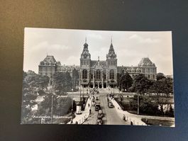 Amsterdam Rijksmuseum Museum 1956 Postkarte