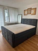 Boxspringbett 160x200 mit Bettkasten und Topper