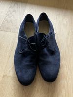 Vagabond Schnürschuhe Damen Gr. 40 dunkelblau Wildleder Früh