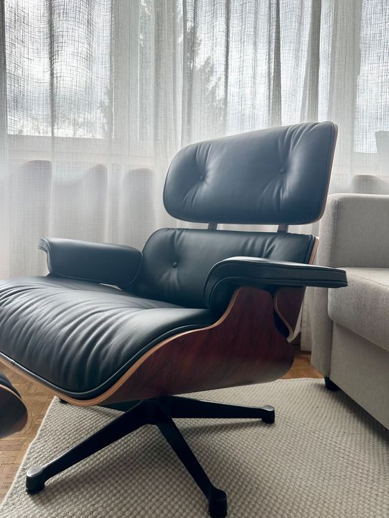 Vitra Eames Lounge Chair XL mit Ottomane Kaufen auf Ricardo