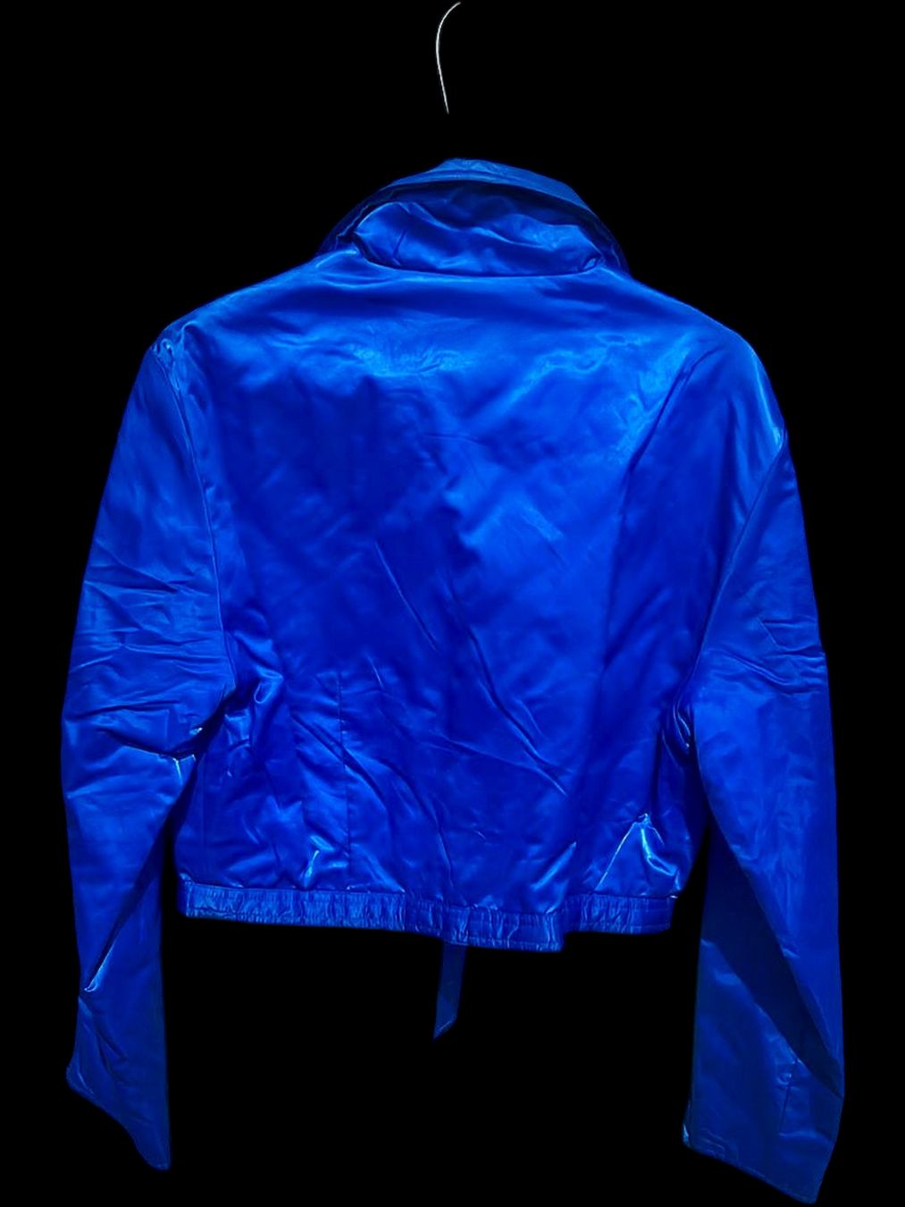 Esprit Giacche: Fusion Esprit Blaue Kurze Windbreaker Jacke – Usato da Zug venduto da vinokilo 4