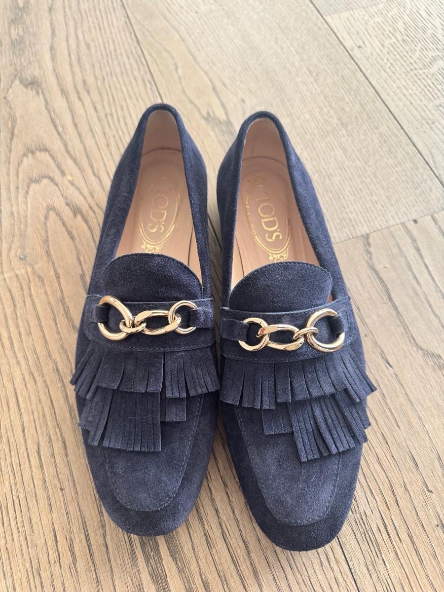 Damenschuhe: Tod‘s Schuhe Marineblau – Gebraucht aus Nussbaumen AG von vir_wkh2