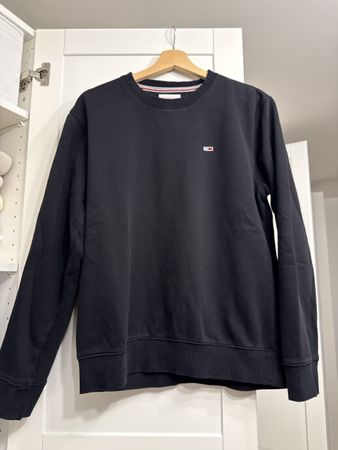 Tommy Hilfiger Herren Pullover, Grösse M, Schwarz Top!