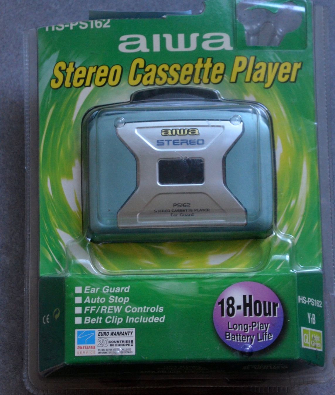 Aiwa Lettore multimediale portatile: Aiwa HS-RDS70 Walkman – Usato da Collonges venduto da arashee