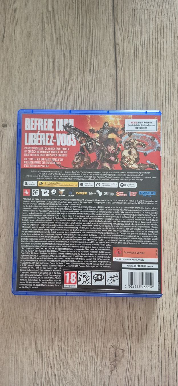 Giochi: Borderlands 4 - PS5 – Nuovo (secondo la descrizione) da Thônex venduto da Sebabastien 2