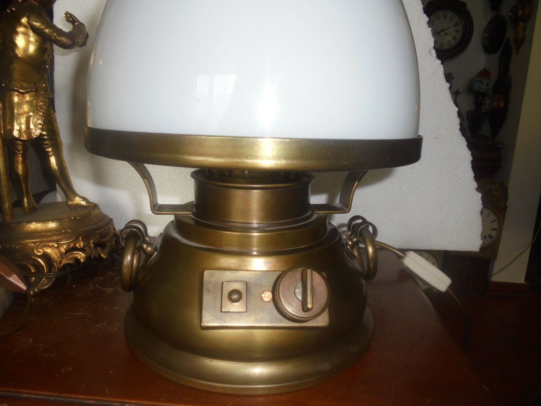 Lampade: Alte Tischlampe ca. 1950 – Usato da Camorino venduto da Hunpete 4
