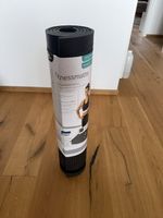 Fitnessmatte schwarz neu