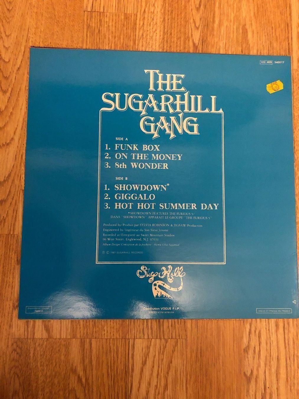 Schallplatten: The Sugarhill Gang - 8th Wonder – Gebraucht aus Schübelbach von Klabauterli 1