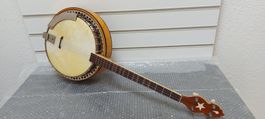 Tenor Banjo mit Stern aus 1980 inkl.tasche