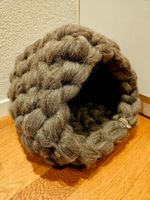 Neu! Schafschurwolle Katzenliege Katzenbett Katzenhöhle
